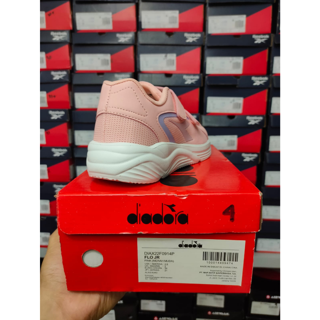 Diadora Kids Flo Jr Pink