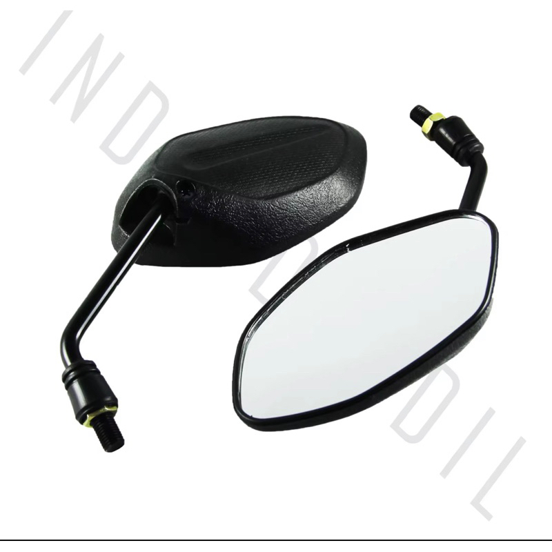 Spion Standar Bawaan Honda Vario 150 New Gagang Hitam - Spion Honda Standar Vario Beat Supra Scoopy Blade