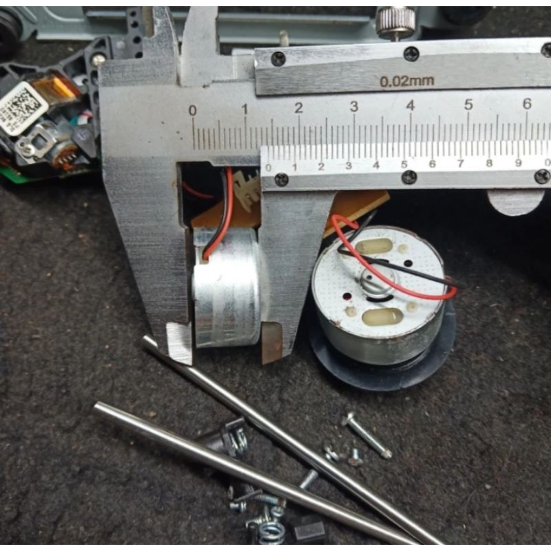Mechanical sets DVD 2 unit DC motor 3-9V DC motor  1x optics