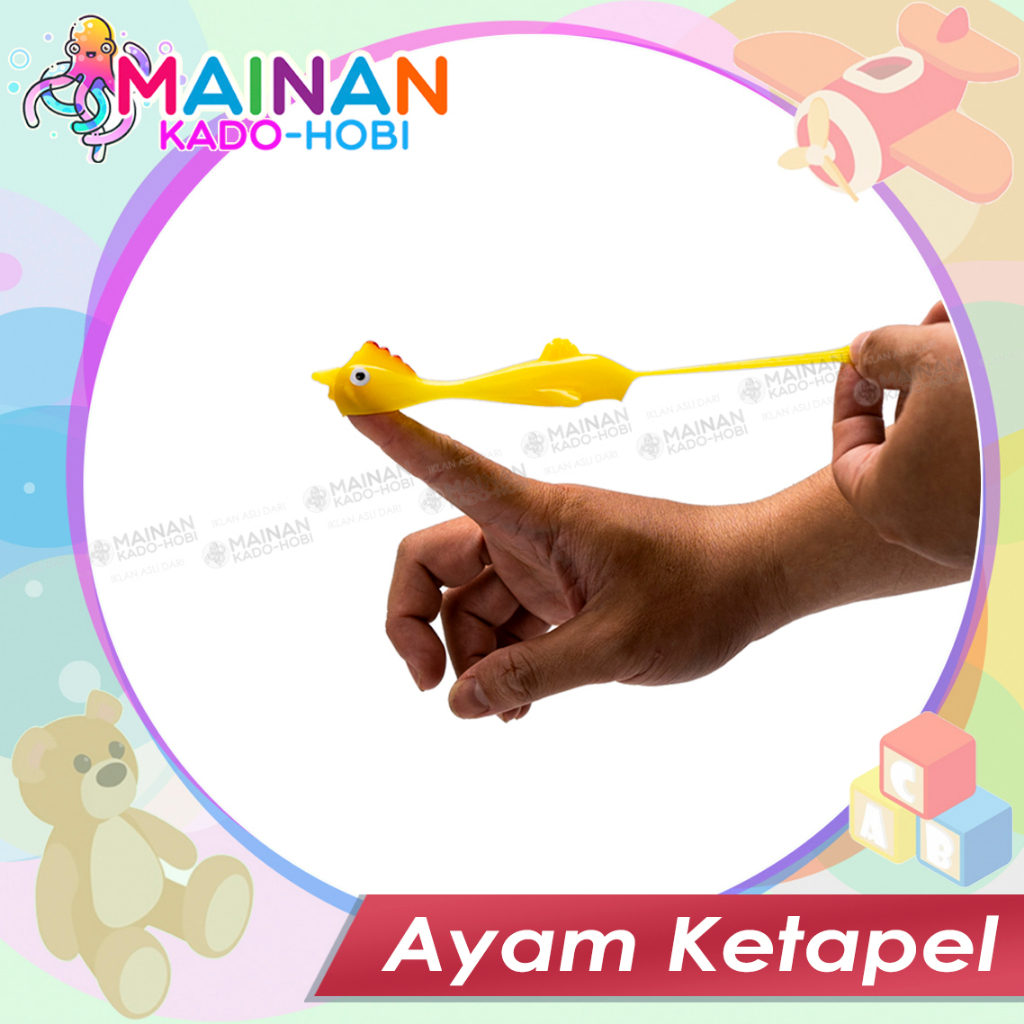 MAINAN PRANK LUCU ANAK LAKI PEREMPUAN SLINGSHOT KATAPEL TEMBAK AYAM TERBANG