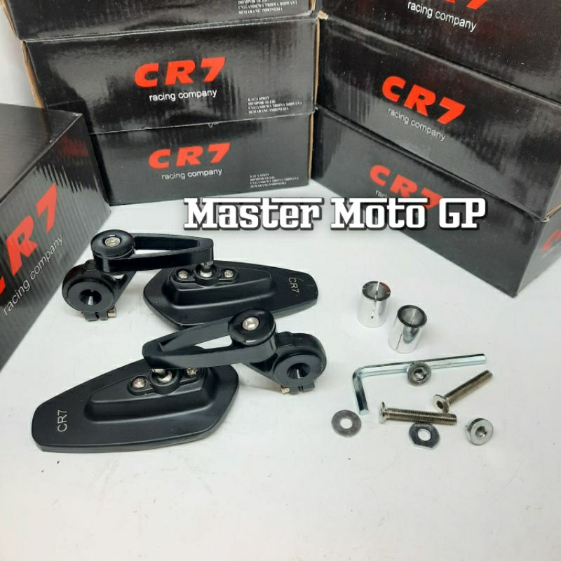 Spion Oval 2007E CR7 Spion jalu trioval pentagon CR7 spion bar end pentagon CR7 company Spion jalu tri oval Nmax Aerox Pcx Adv Fazzio Beat Vario Vixion Xmax scoopy fino mio gear Rxking ninja satria fu sonic mx