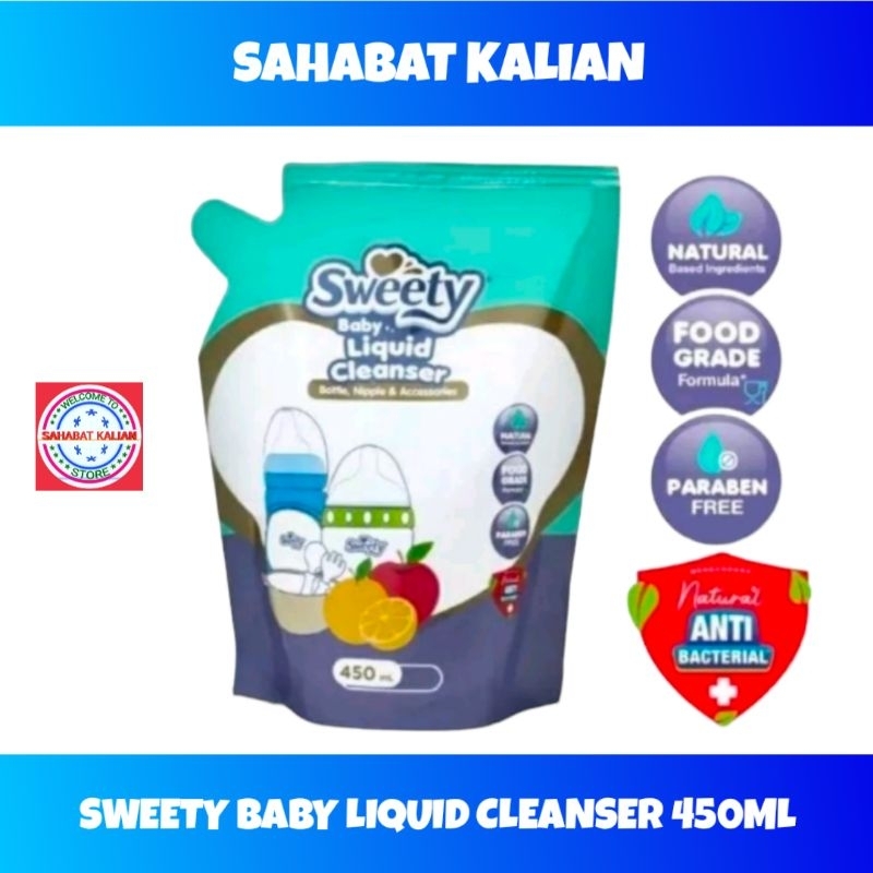 SWEETY BABY LIQUID CLEANSER 450ML