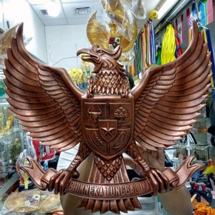 Termurah garuda fiber / lambang garuda / patung garuda fiber 1 meter