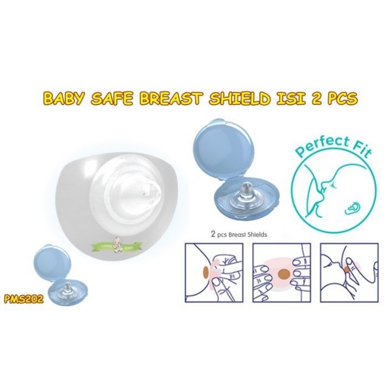 Baby Safe Breastfeeding Series 2pcs - BPM04 / Pelindung Puting