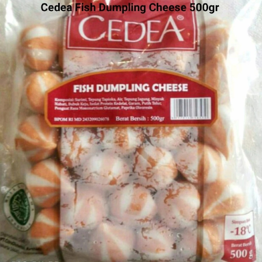 

Cedea Fish Dumpling Cheese 500gr