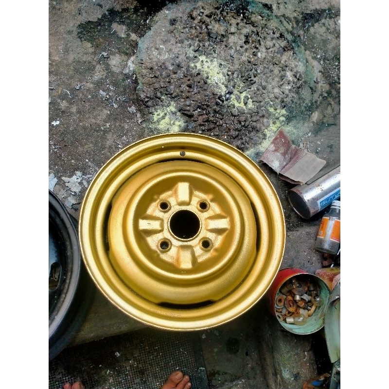 velg kaleng toyota cressida Mark 2  r14 pcd 4-114 lebar 5"
