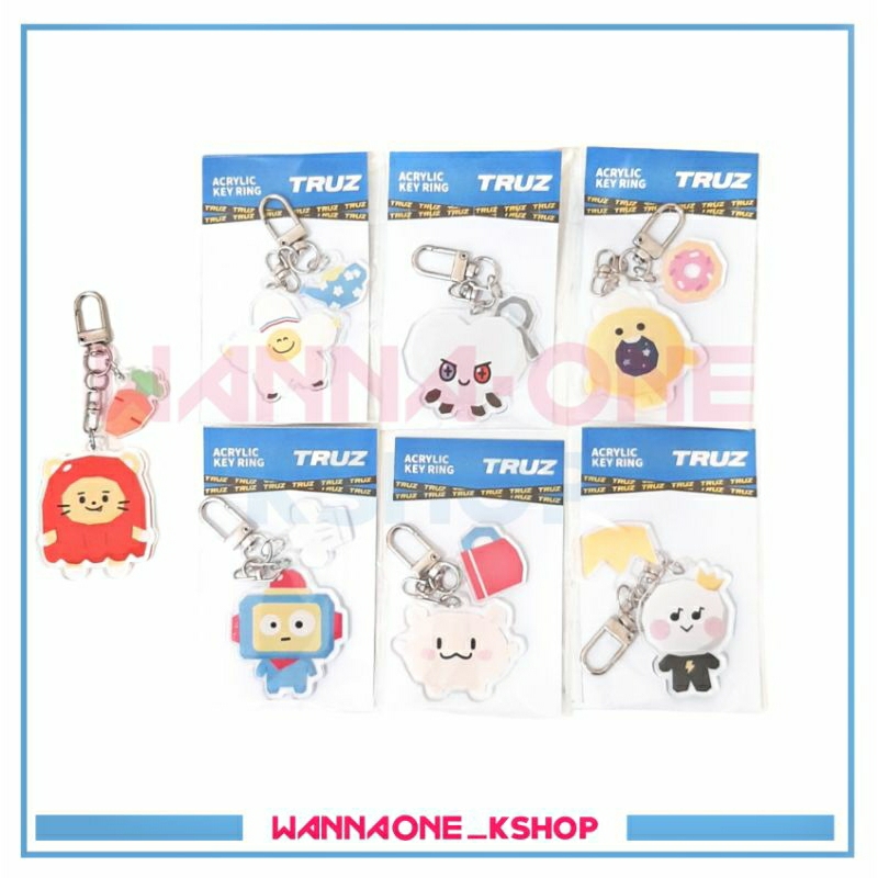 keychain TRUZ treasure keyring gantungan kunci