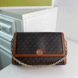 [Instant/Same Day]M-K 2218-7 Michael Kors Oldest Flap Chain Bag Shoulder Bag Crossbody Bag Women's Bag