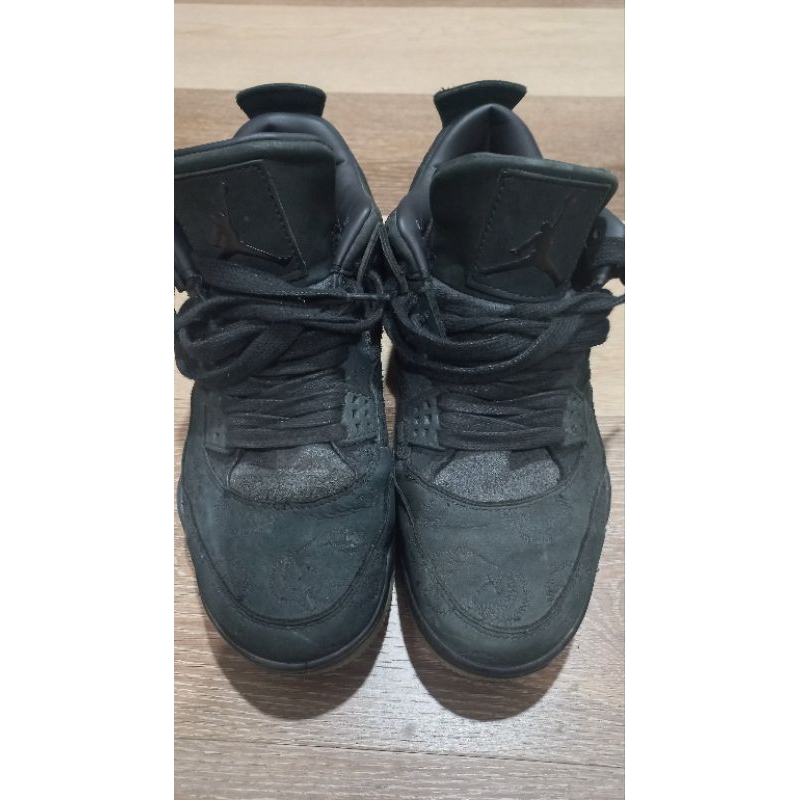 nike air jordan 4 retro kaws black