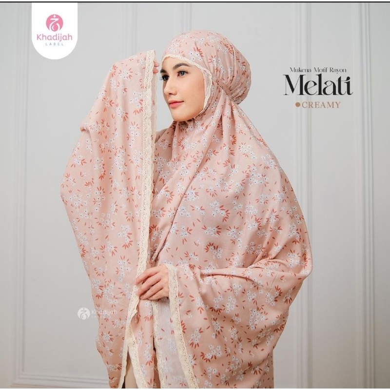Mukena Melati Khadijah Label