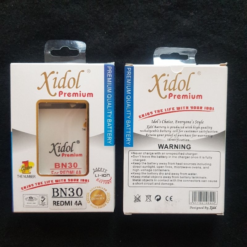 Baterai IDOL XIDOL REDMI 4A BN30 Battery Batre Premium