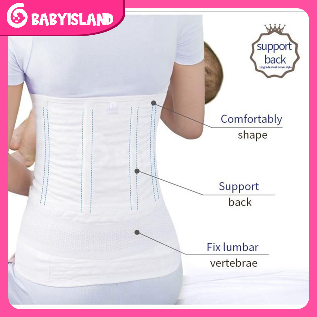 Korset melahirkan /  Maternity Postpartum Recovery Shapewear/ Stagen 2in1 (1 set 2pcs)