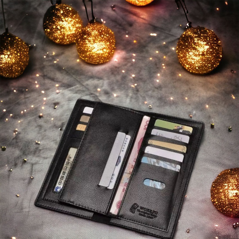 Dompet Panjang Pria Kulit wanita Lipat Tipis IMPORT MURAH GROSIR LONG WALLET COWOK