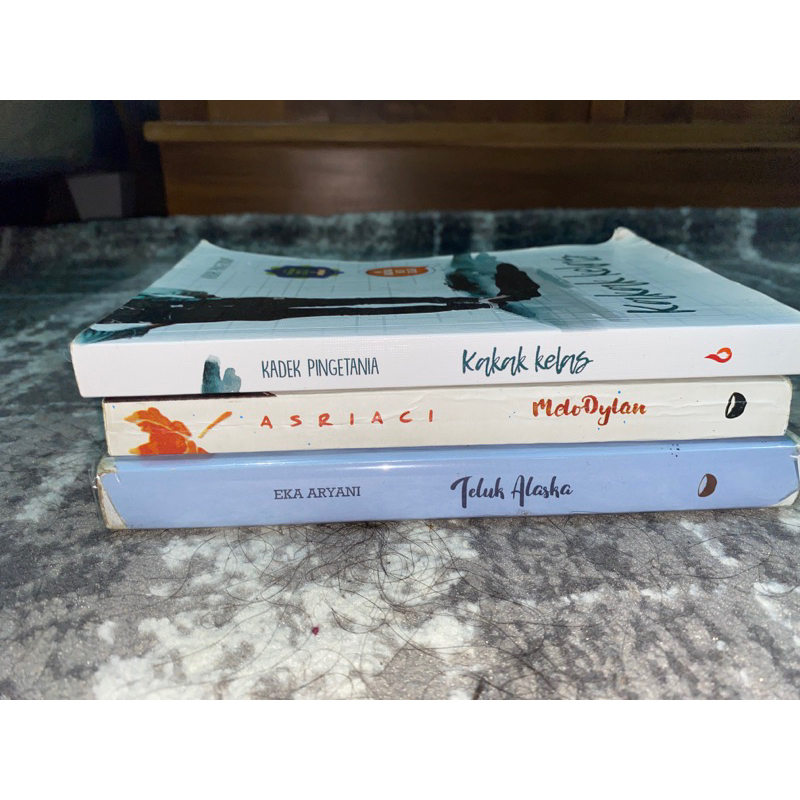 

[PRELOVED] novel KAKAK KELAS, TELUK ALASKA, MELODYLAN