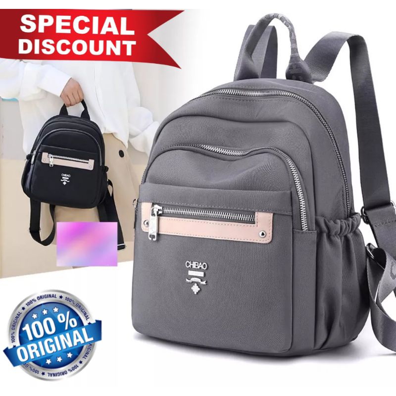 ORIGINAL Tas Ransel Chibao Import KOREA Super Tebal Elegan Design