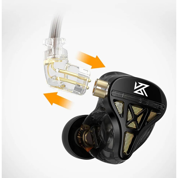 KZ DQS with Mic In Ear Earphone IEM Headset alt DQ6S ZSN EDX Pro Ultra