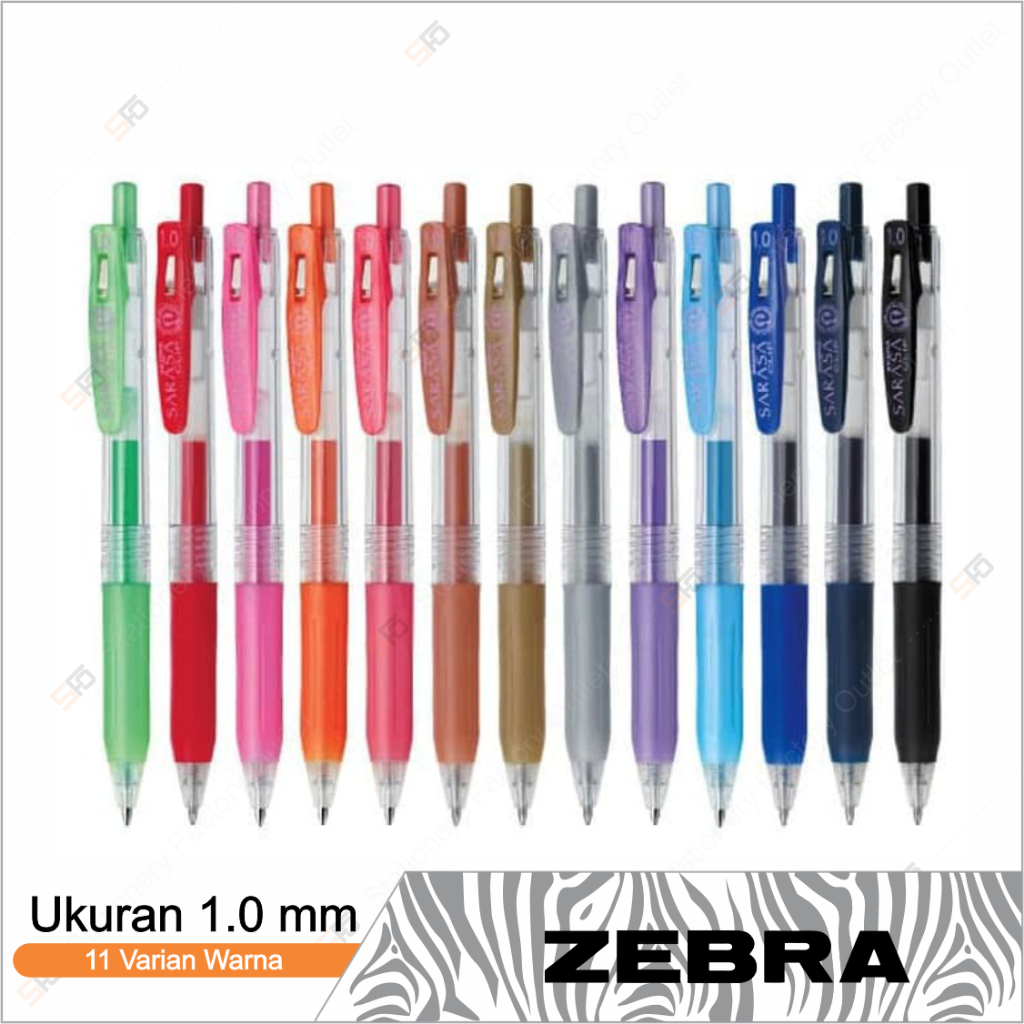 

Pen Gel Zebra Sarasa Clip