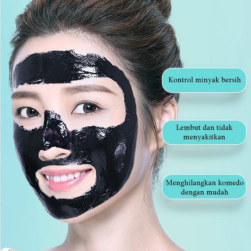 Masker penghilang komedo Vacum alat komedo 120G Arang bambu masker Pembersih komedo PENGHILANG KOMEDO MEMBANDEL,KULIT KASAR,FLEK HITAM,BEKAS JERAWAT,Pori besar MENCERAHKAN KULIT PENGHILANG KOMEDO MEMBANDEL