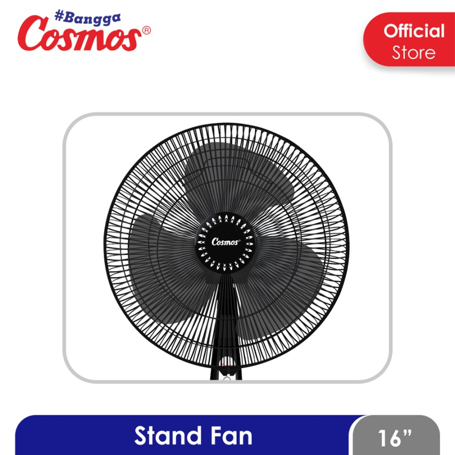 Standfan Stand Fan Kipas Angin Berdiri Cosmos 16-SAE 16in Angin Kuat