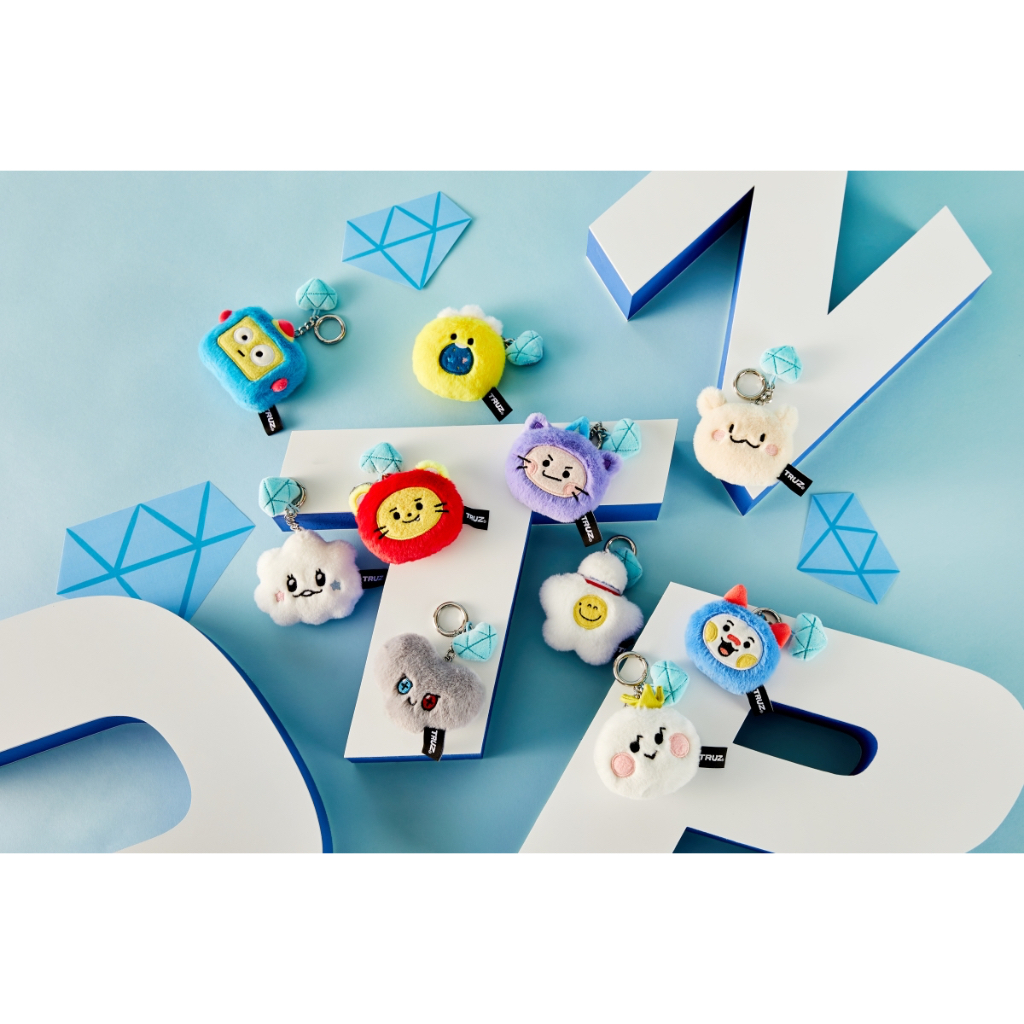 TRUZ LINE FRIENDS STORE OFFICIAL - FLAT FUR BAG CHARM