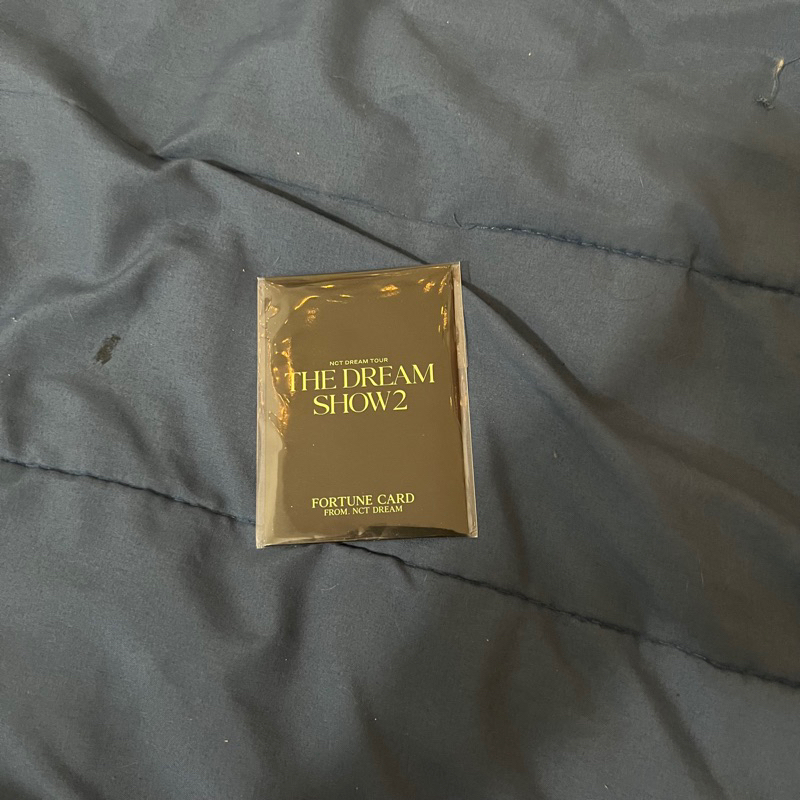 READY INA fortune card md the dream show tds nct scratch sealed mark renjun haechan chenle jisung je
