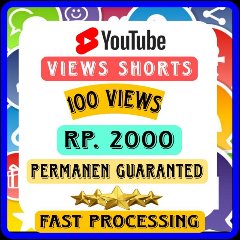 PROMO TERMURAH JASA VIEWS YOUTUBE SHORTS PERMANEN HIGHQUALITY GUARANTED