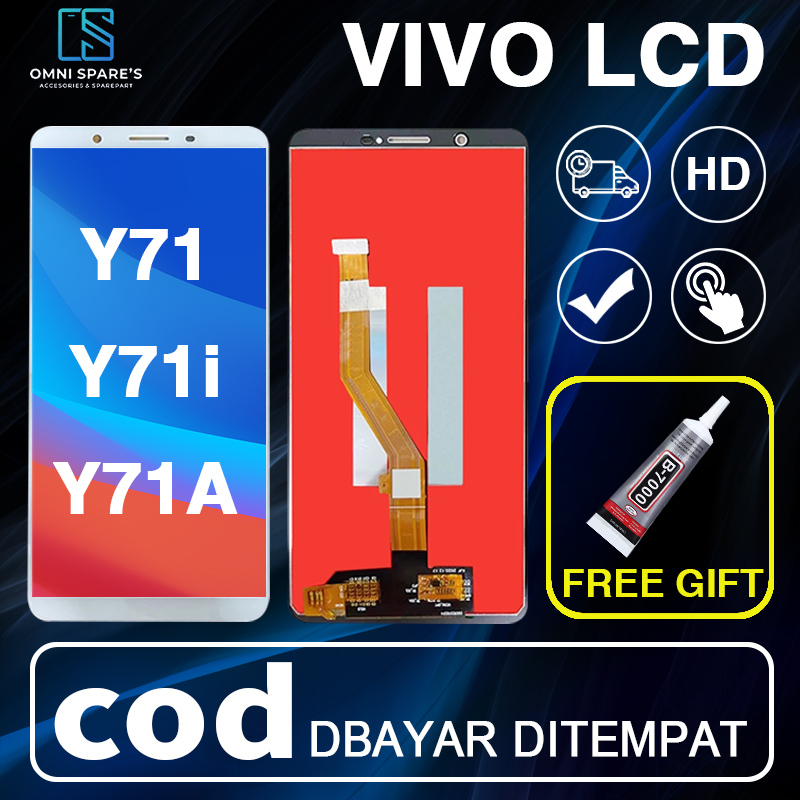 【ORIGINAL】Lcd vivo y71/y71i /y71A fullset original touchscreen Layar hp Sentuh Versi Tinggi