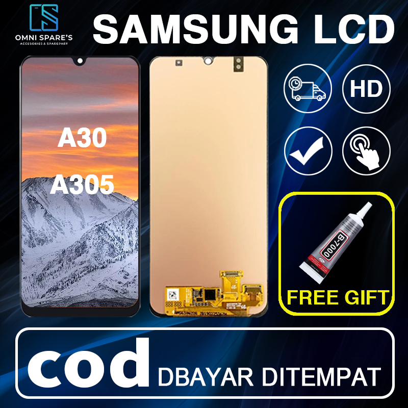 【ORIGINAL】LCD Samsung Galaxy A30/A50/A50S/ Original Fullset Layar Hp Ori Touchscreen