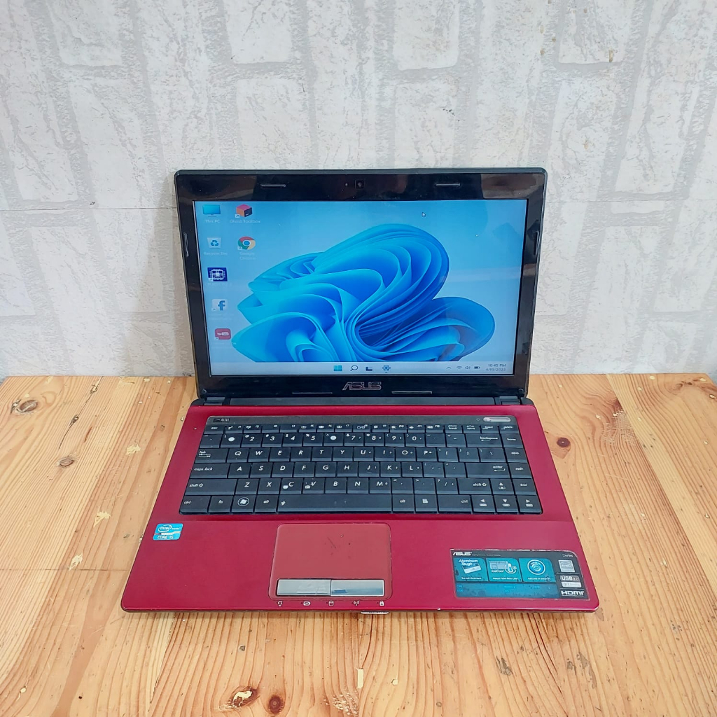 Laptop Asus K43SM Intel Core i5 - 2450M RAM 4GB HDD 500GB Windows 10