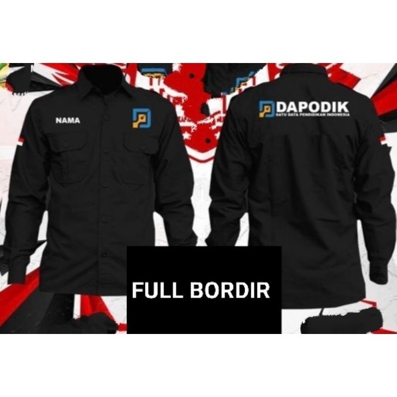 kemeja Dapodik PDH Dapodik baju dapodik pdl dapodik kemeja kerja dapodik