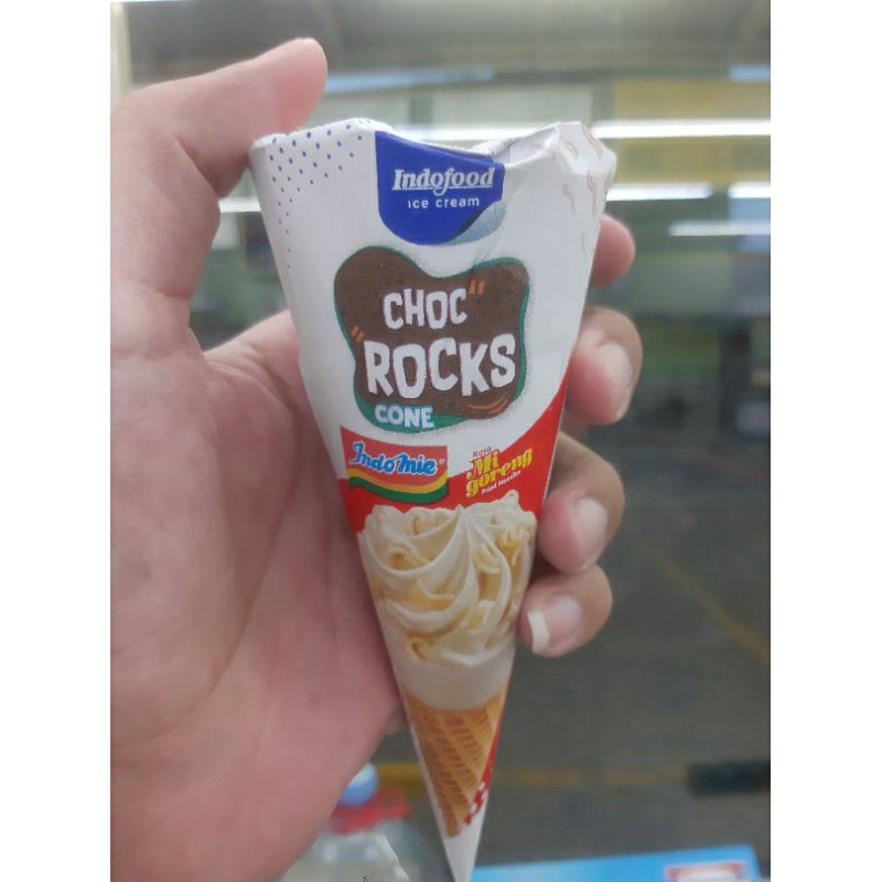 Choc Rocks Cone - Ice Cream Indomie