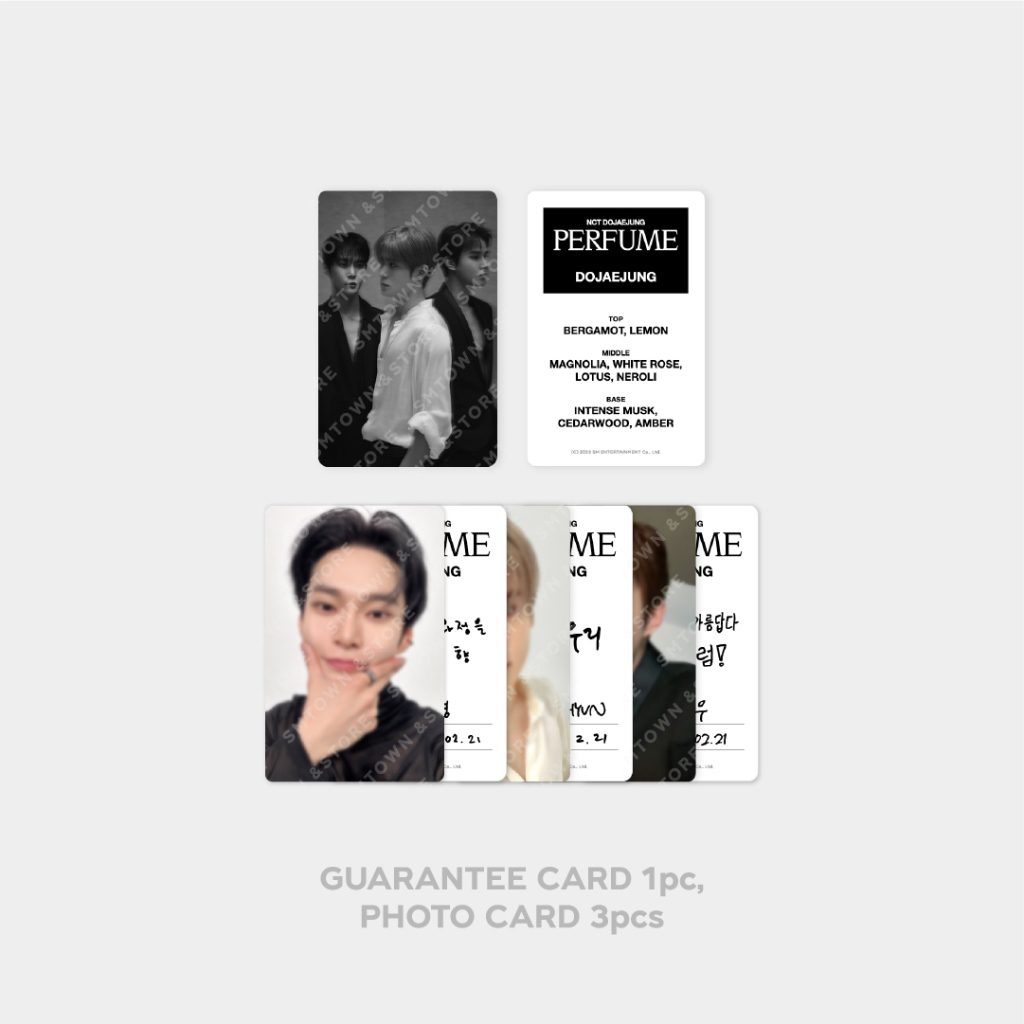 [DP PO] NCT DOJAEJUNG 'Perfume’  MD Collection - EDP & Leather Bag