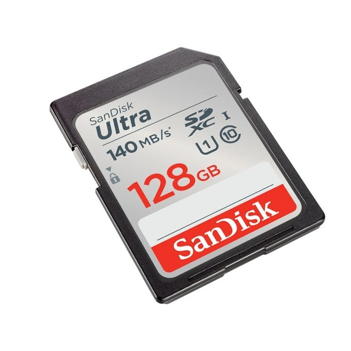 SanDisk SDXC / SD Card 128Gb 140MBps Class 10