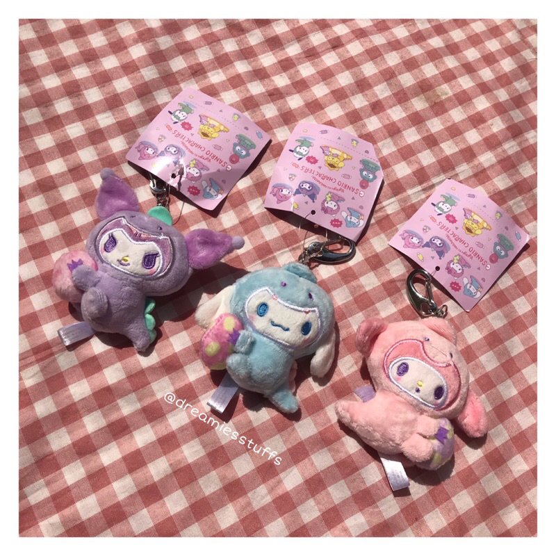 (Dream 2) [Official] Sanrio Original Key chain w/ mascot : DNSR CN Gantungan Kunci Boneka Sanrio My 