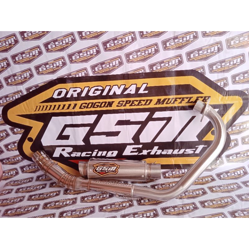 Knalpot racing GSM original cantol PNP motor Vixion old