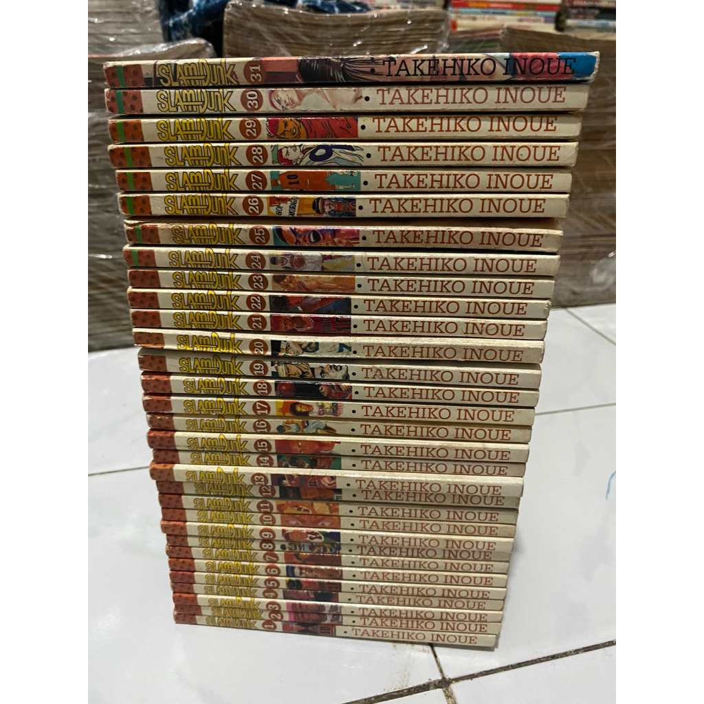 Komik Slam dunk 1-31 tamat - Takehiko Inoue - Slamdunk