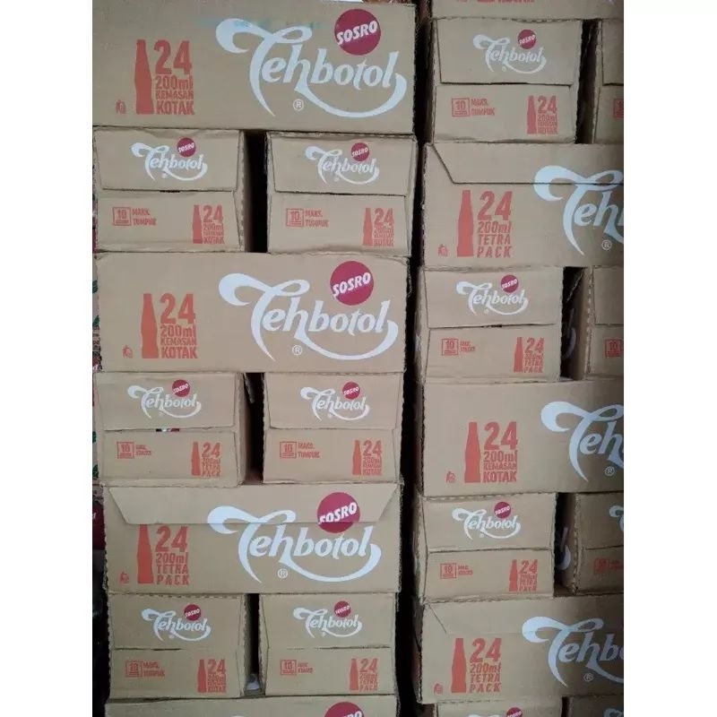 

Teh Botol Sosro Original 200ml Kotak 1Dus isi 24Pcs