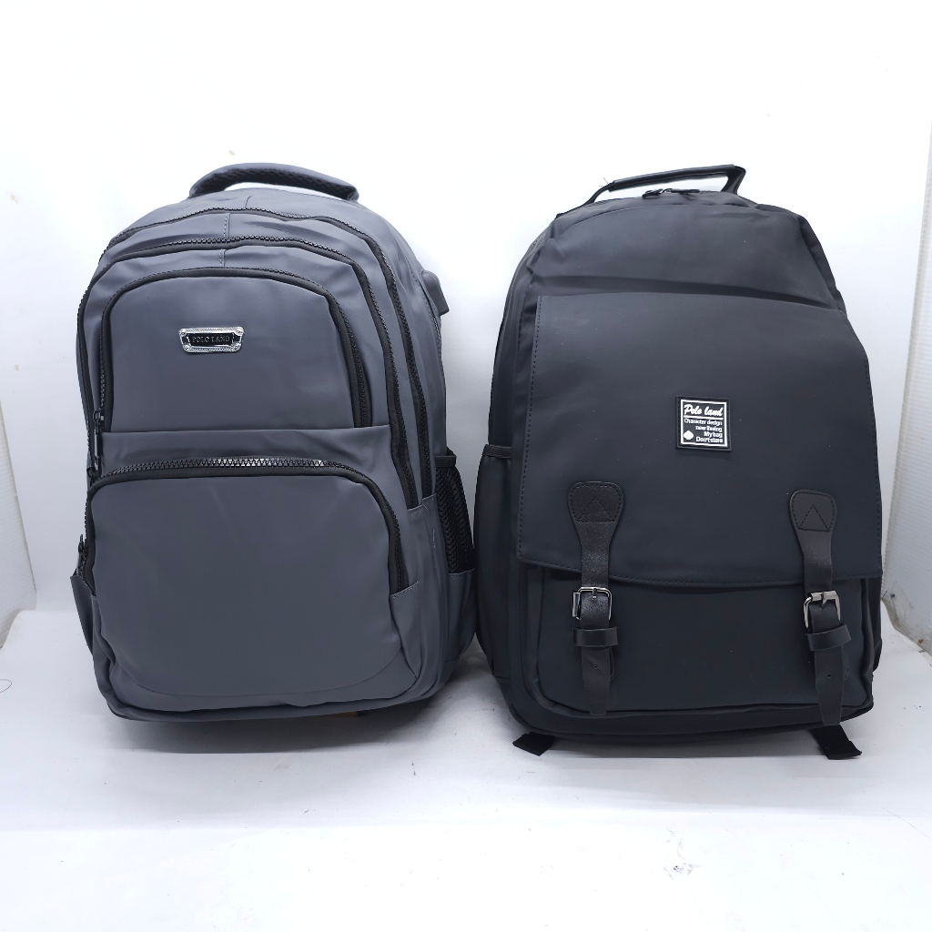 TAS POLO LAND KARET ANTI AIR + USB 17 INCHI MURAH ORIGINAL / RANSEL LAPTOP POLO LAND KARET 5 RUANG IMPORT 17 INCH MURAH / TAS SEKOLAH POLO LAND MURAH / TAS FASHIONABLE POLO LAND KARET ANTI AIR REL SELITING BESAR / TAS KERJA POLO IMPORT KARET + USB 17&quot; ORI