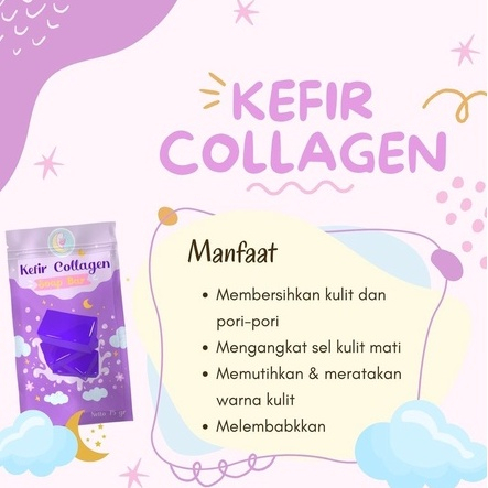 KEFIR COLLAGEN SOAP BAR BY BEAUTYINU SABUN PEMUTIH VIRAL KEFIR COLLAGEN BEAUTYINU SOAP SABUN KEFIR