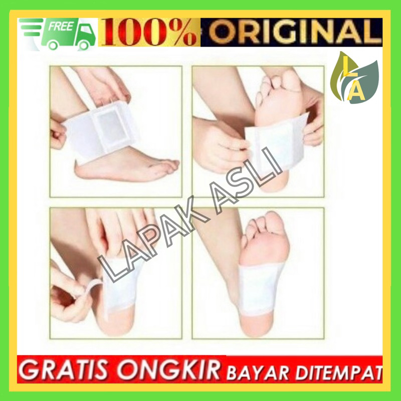 KINOKI GOLD DETOX FOOD PATCH Terapi Alami Serap Racun Dalam Tubuh