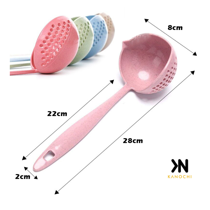 Centong Sayur Sup Saringan 2in1 Multifungsi
