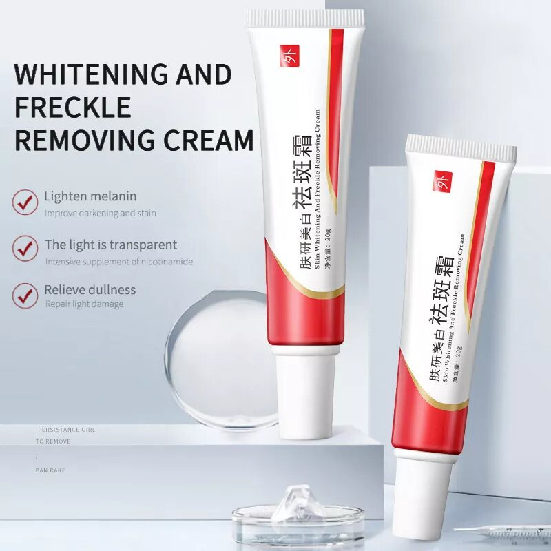 BEOTUA Whitening Freckle Cream Whitening Blemish 20g Cream Penghilang Flek Hitam dan Krim Menghilangkan Melasma Cream Pemutih Wajah Original