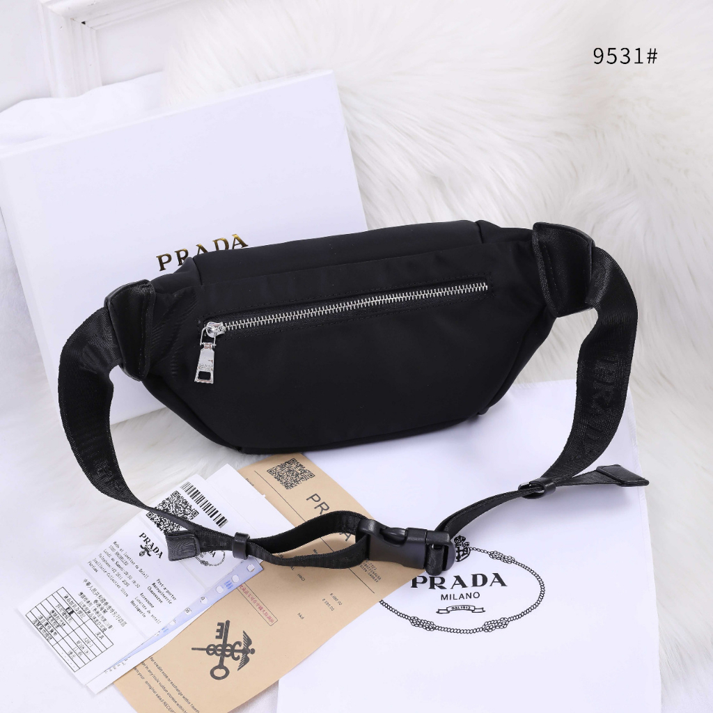 PR 9531 Waist Bag Logo Zipper