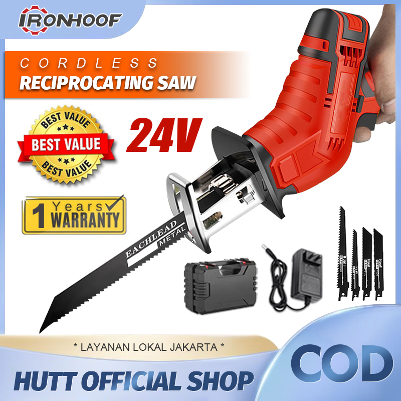 Gergaji Reciprocating Cordless 48V: Solusi Praktis untuk Pekerjaan Kayu Anda.
