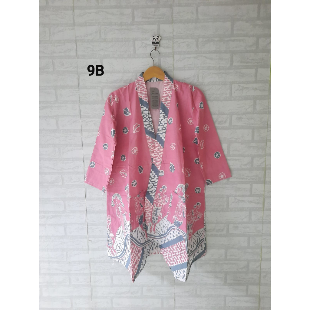 vest outer/ rompi  batik  berlengan