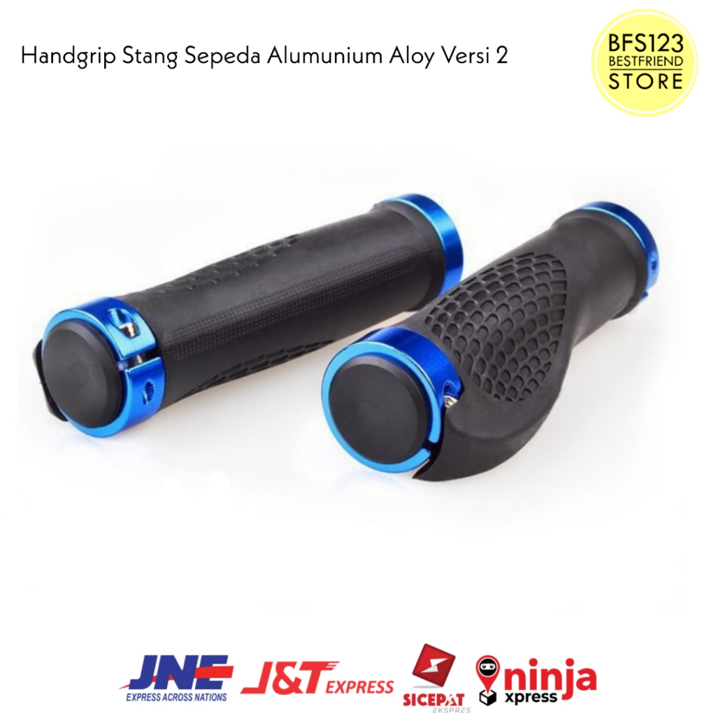 Handgrip Stang Sepeda Alumunium Aloy Versi 2