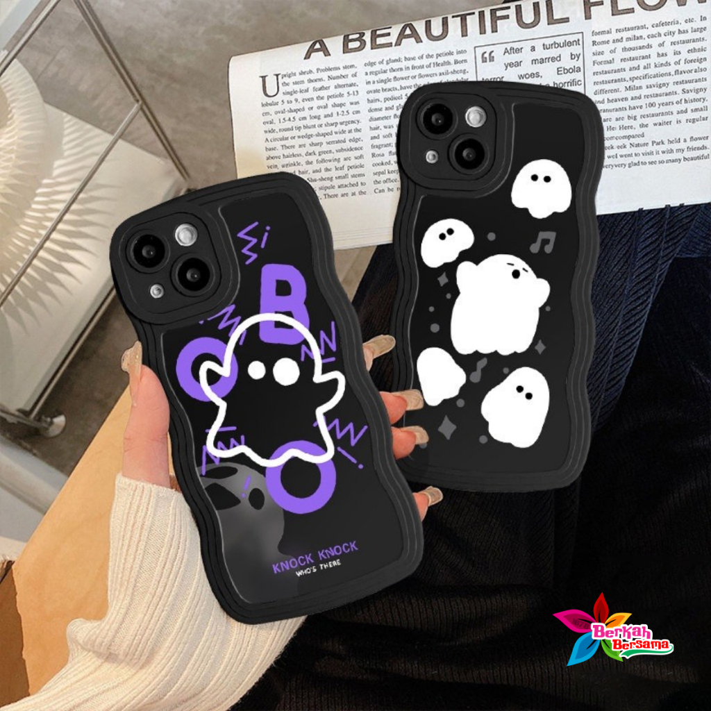 SS816 SOFTCASE CASE TPU GHOST CARTOON FOR OPPO A83 F1S A59 F5 F7 F1 A53 RENO 4 4F F17 PRO 5 5F F19 PRO 6 7 8 7Z A96 8T F11 PRO BB8031