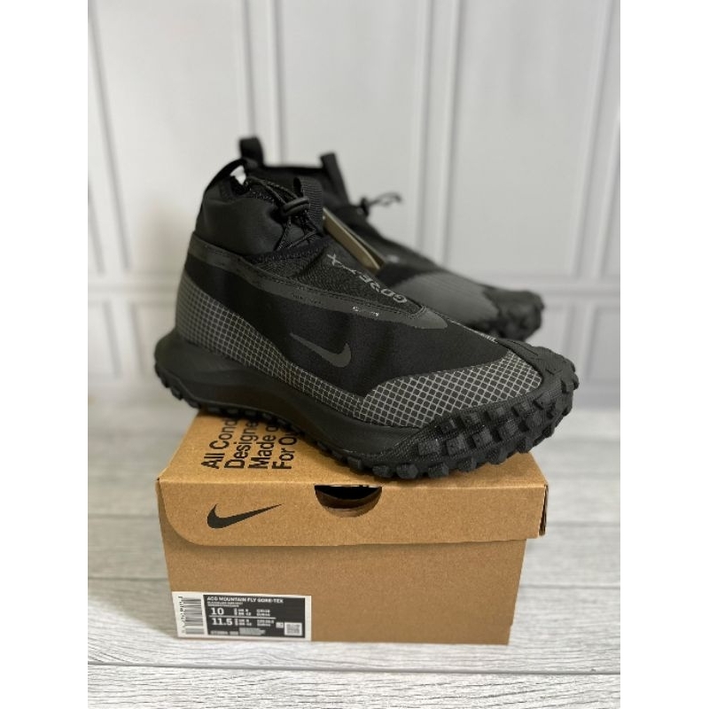 Sepatu Nike Acg Mountain Fly Gore-Tex "Triple Black PREMIUM QUALITY