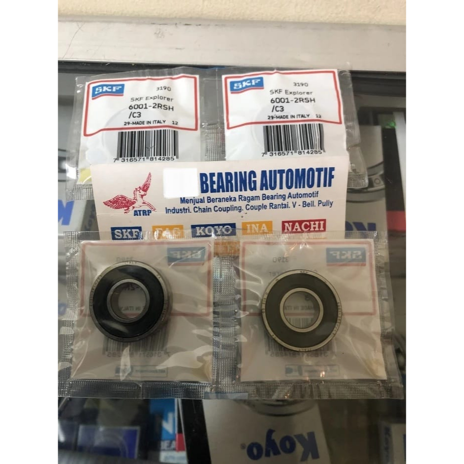 BALL BEARING 6001 2RSH/C3 SKF