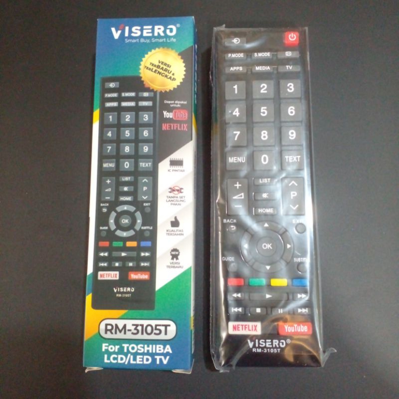 Remote TV Smart Toshiba